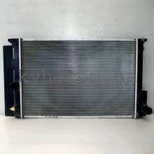 Радиатор охлаждения двигателя TOYOTA AURIS/COROLLA (07-) 1.4I-1.6I/ M /AC+/-(03/07-) OE 16400-0D400  1640022180/646321